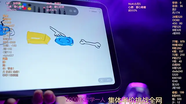 IAV-001 - 个人性感灯管舞＋集体小零食