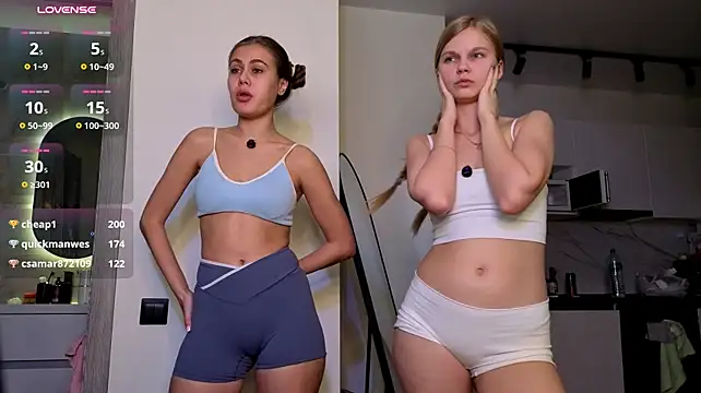 MorteBelle - massage each other's tits