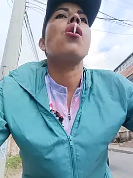 _andrea30 - Boob show, pinching nipples