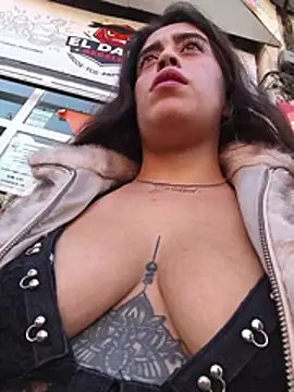 MissNyraSecret - Tits out in public in store