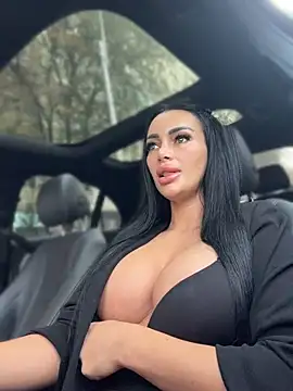 SinwithJessy - Having fun in the car is hot