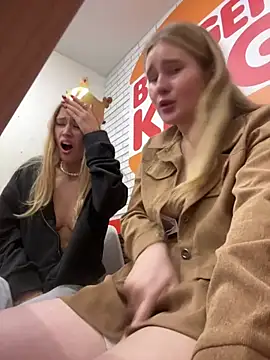 SiaLater - both girls moan loud at bk