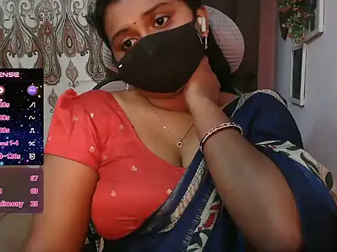 Pavani-Darling - ice on boobs in 5 mins