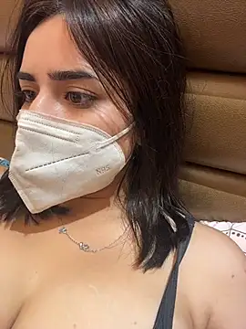 AngelPihu_India - Full Nude Show In Public With Mask