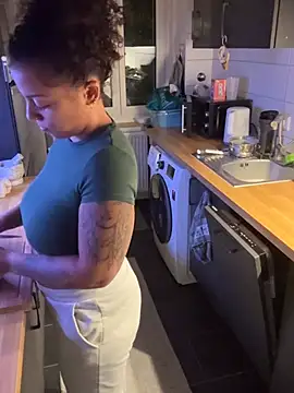 SweetPetiteNoir - Show Pussy + Dildo fuck 😈