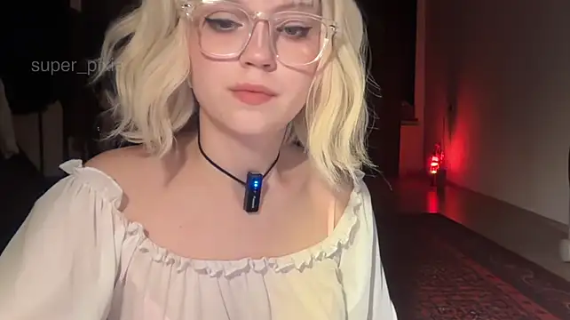 Super_pixie - nipps pinching throu the top