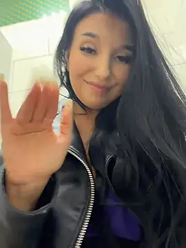 Tisha_Busty - SLAP ASS till RED w OPEN DOOR in MEN WC