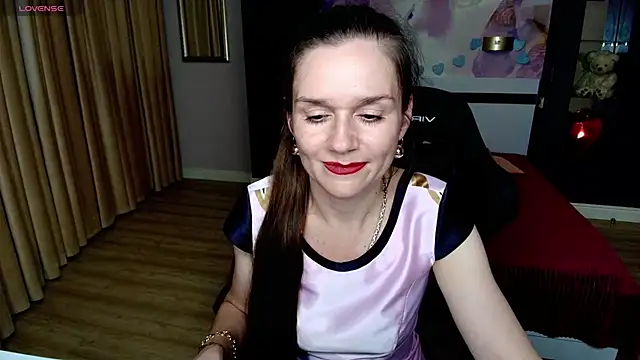 AriaGray - take off panties under dress