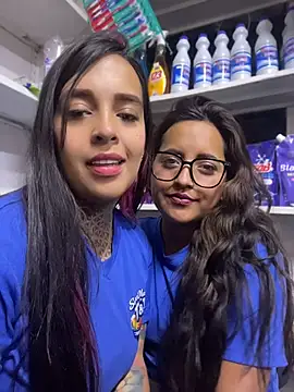 NaraAndNyla - Show Kiss Hot In Our Supermarket 🍓🍒