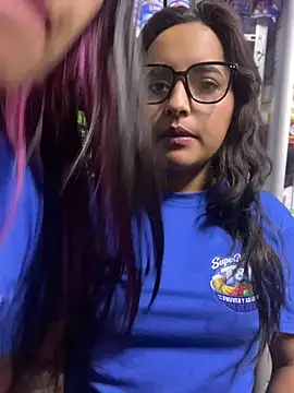 NaraAndNyla - Show Tits x2 in Our Supermarket 🍒❤️‍🔥
