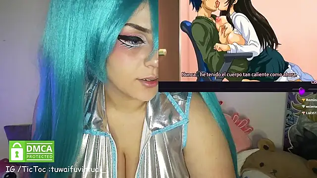 TuWaifuVirtual1 - NIPPLE LICK