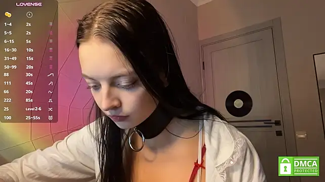 ReikoBartone - Eye contact + lick finger!