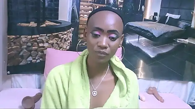 EbonyOlive69 - shave it off LIVE P