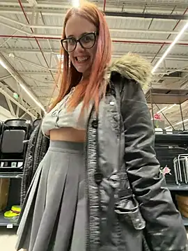NataKitten - Bra off+open top in public/mall,LT🎁