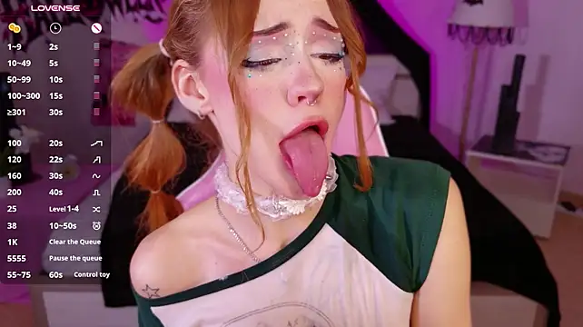 Adetta - showing tits + teasing nipples