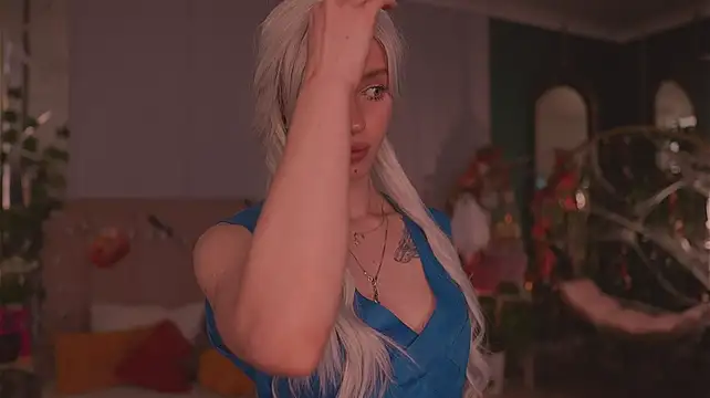 Meow_Nancy - suck fingers with eye contact