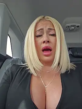 MILFBARBY - Suck dildo in public place