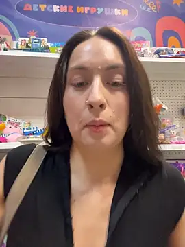 Holly_Play - play with nipples under top in KFC