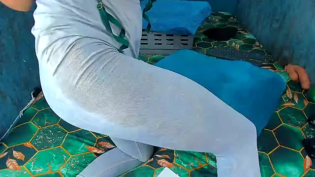 RedAssHottie - banana dildo in pussy