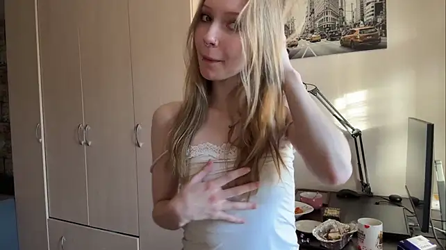 BivalentFalloff - Lets play with my panties straps <3