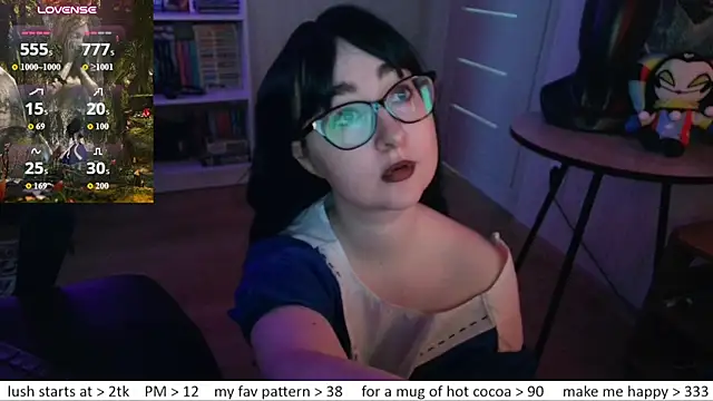 El_sweety - hair bra + nipple flash