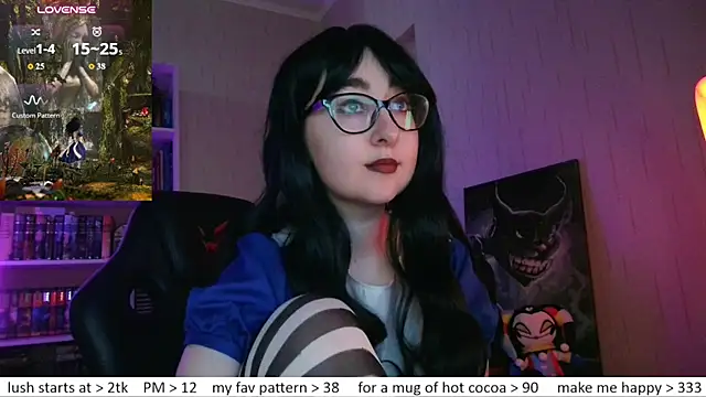 El_sweety - hair bra + nipple flash