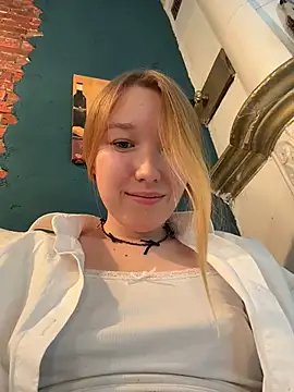 -NaughtyAngel- - STICK 1 SLOBBERY FINGER IN PUSSY in CAFE