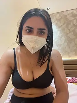 AngelPihu_India - Full Nude Show In Public With Mask