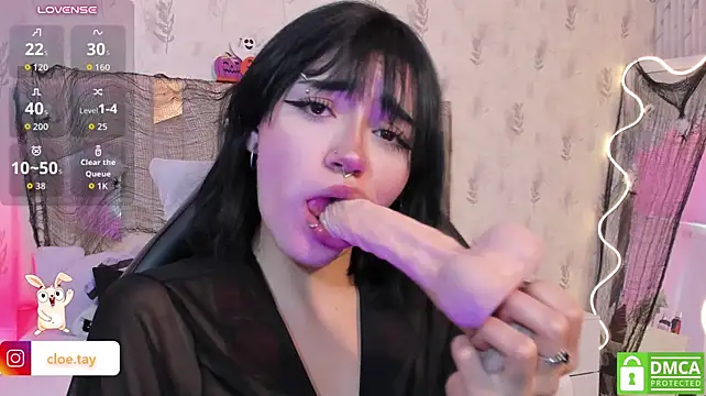 Cloee_tay1 - FINGERS IN PUSSY+ CONTROL LUSH 5 MIN
