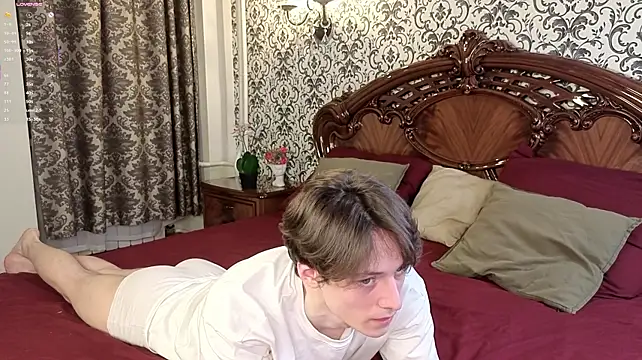 Gilded_trace - lightly touching each other's underwear