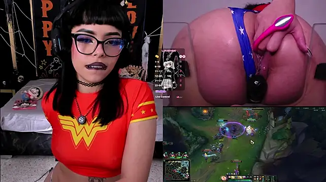 Nyveth - My gothic pussy vibrates + 2 Fingers in