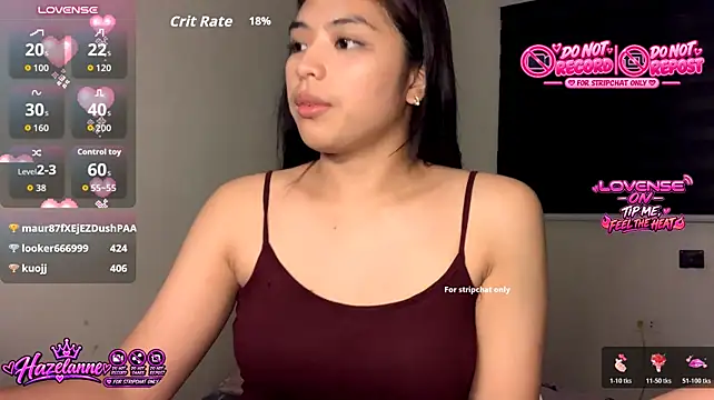 Hazelanne - Do hand bra & Remove shorts