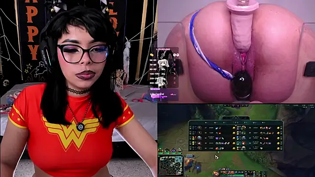 Nyveth - My gothic pussy vibrates + 2 Fingers in