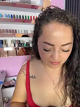 Nails_Lucia - control 1 min + spank tits