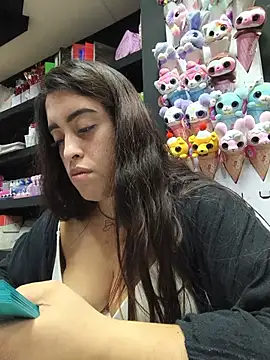 MissNyraSecret - Off top in public in work store