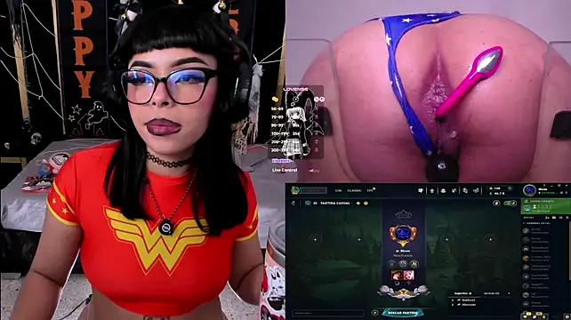 Nyveth - My gothic pussy vibrates + 2 Fingers in