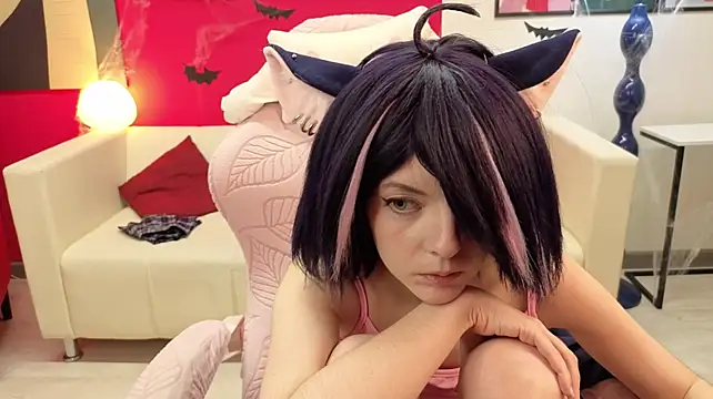 HamekoAn - doggy close up in lingerie