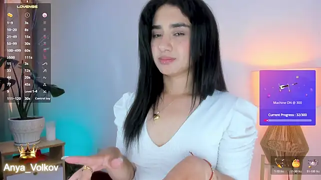 Anya_Volkov - Tongue out and bite lips