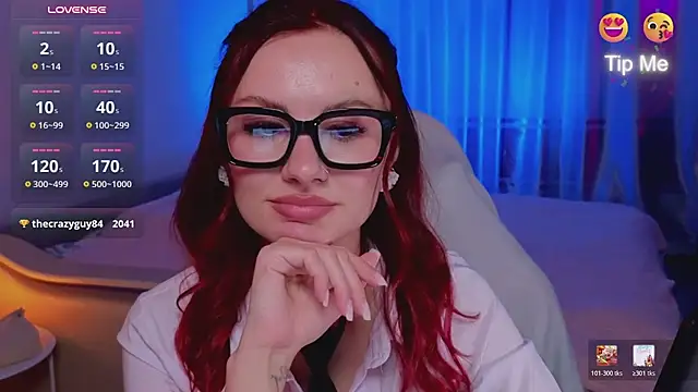 Ginger_Jessy_ - Lick finger and moan