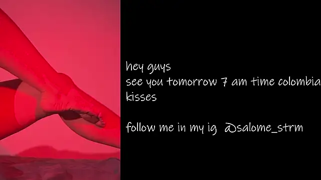 SalomeStorm_ - Striptease and play pussy🍑🍆