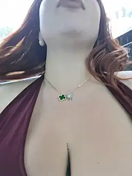 AuroraSky-69 - Russian style with my tits using a dildo