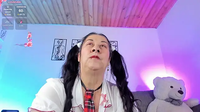 Aura_QS - 10 slap with ruler on big boobs student