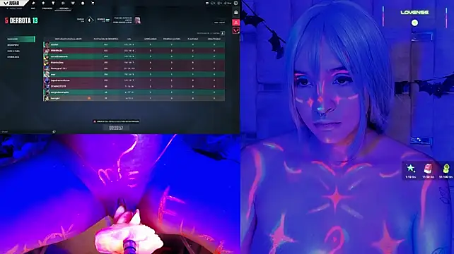 GigiBelli - My Neon Pussy is Wet Fuck my Hard 2 Min