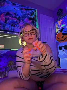 Cutiepiespanks - Play with My Pussy with Glowing Dildo