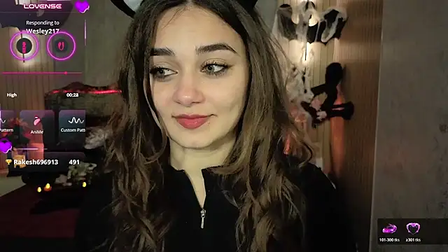 KatarinaHeaven - unzip costume halfway