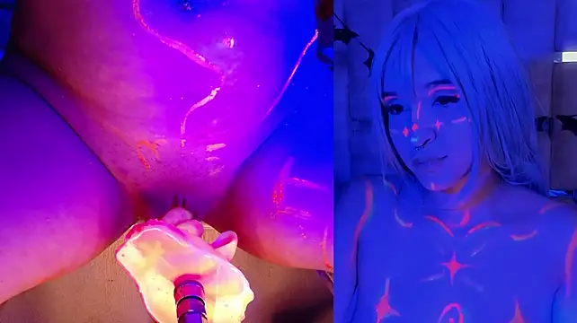 GigiBelli - My Neon Pussy is Wet Fuck my Hard 2 Min