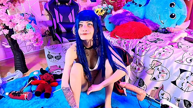 Alicebenett - big dildo anal 40 cm
