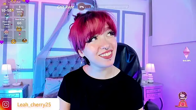 Leah_cherry - play with my tongue on your dick