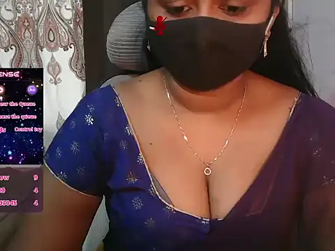 Pavani-Darling - ice on boobs in 5 mins