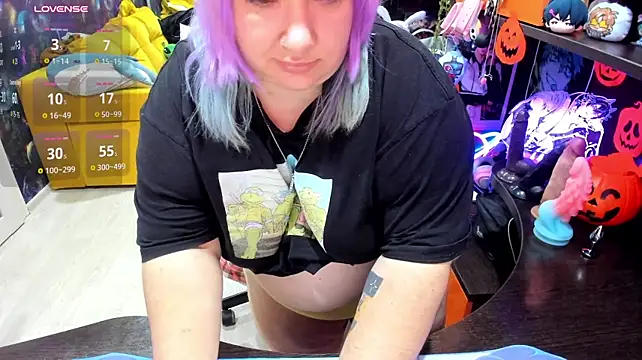 Softie_Sofy - Pussyfuck with black big toy~( •̀ ω •́ )